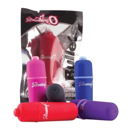 Screaming O 3 Speed Soft Touch Bullet Assorted Colors