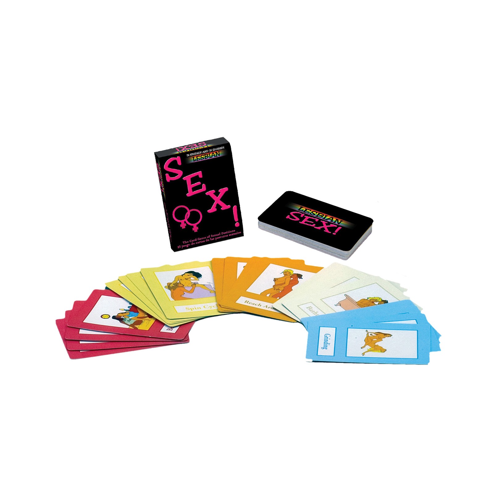 Juego de Cartas de Sexo Leslie Bilingüe