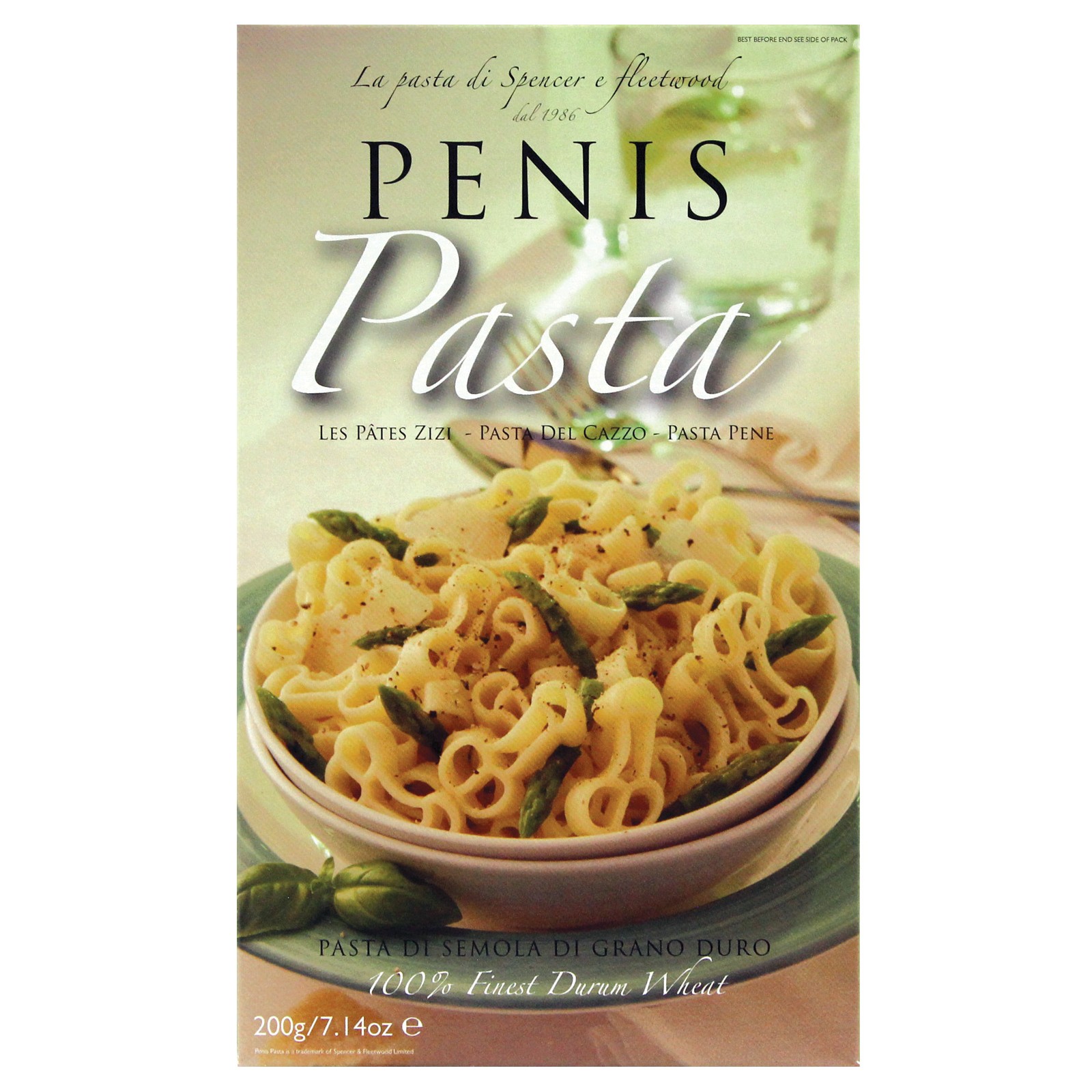 Pasta Divertida en Forma de Pene Comida para Fiesta