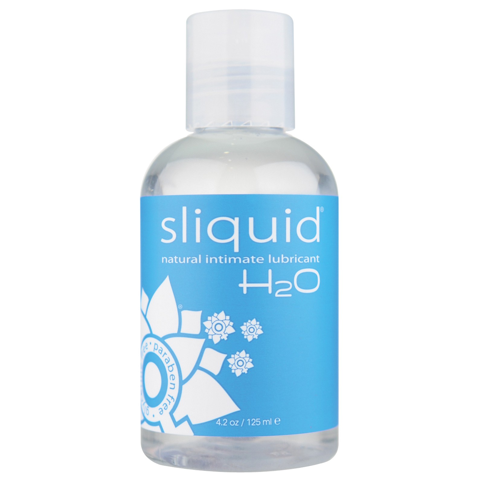 Lubricante Íntimo Sliquid H2O Libre de Glicerina y Parabenos - 4.2 oz