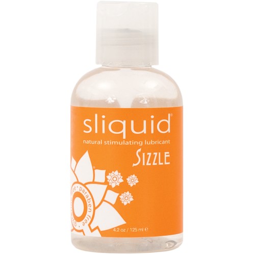 Lubricante Calentador Sliquid Sizzle Libre de Glicerina 4.2 oz