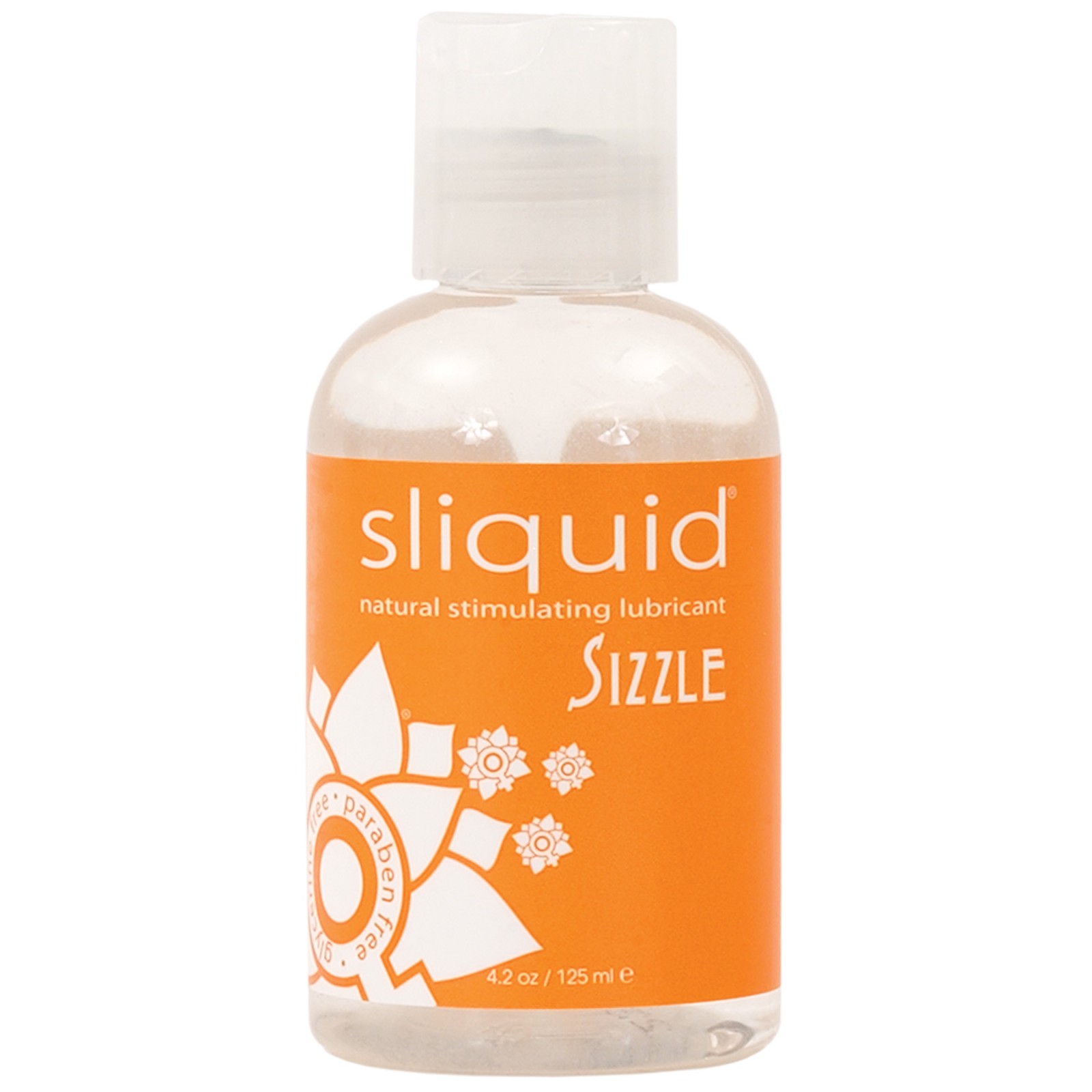 Sliquid Sizzle Warming Lube Glycerine Free 4.2 oz