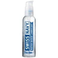 Swiss Navy Water Based Lubricant - 2 oz