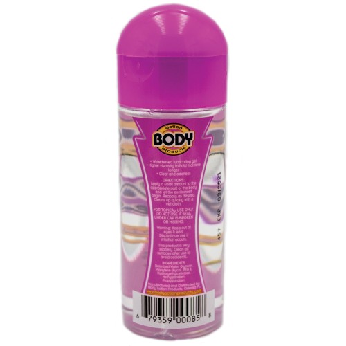 Gel a base de agua Body Action Supreme - 2.3 oz