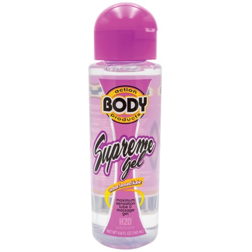 Gel a Base de Agua Body Action Supreme 4.8 oz