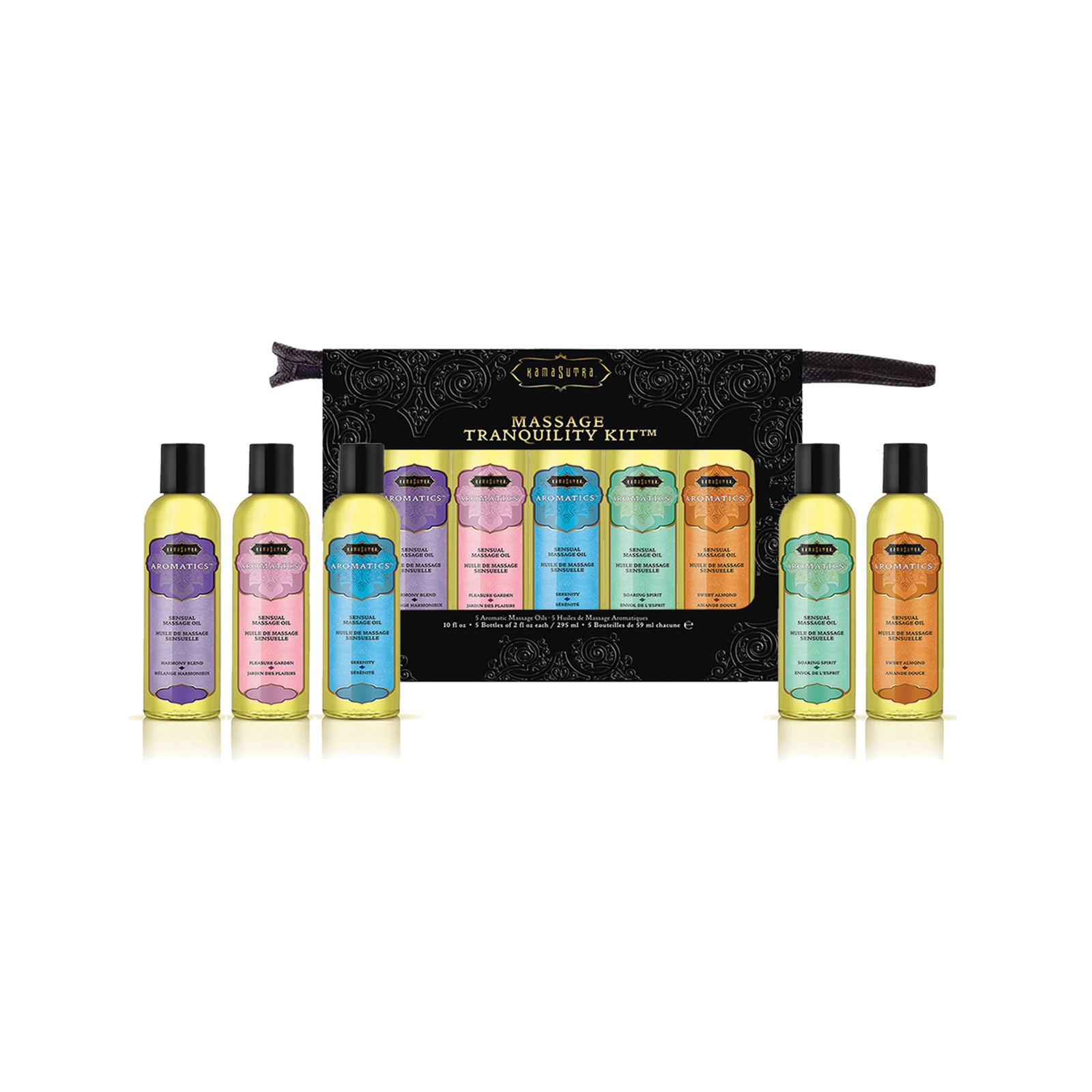 Kama Sutra Massage Tranquility Kit with Exotic Scents