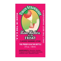 Love Lickers Virgin Strawberry Warming Oil