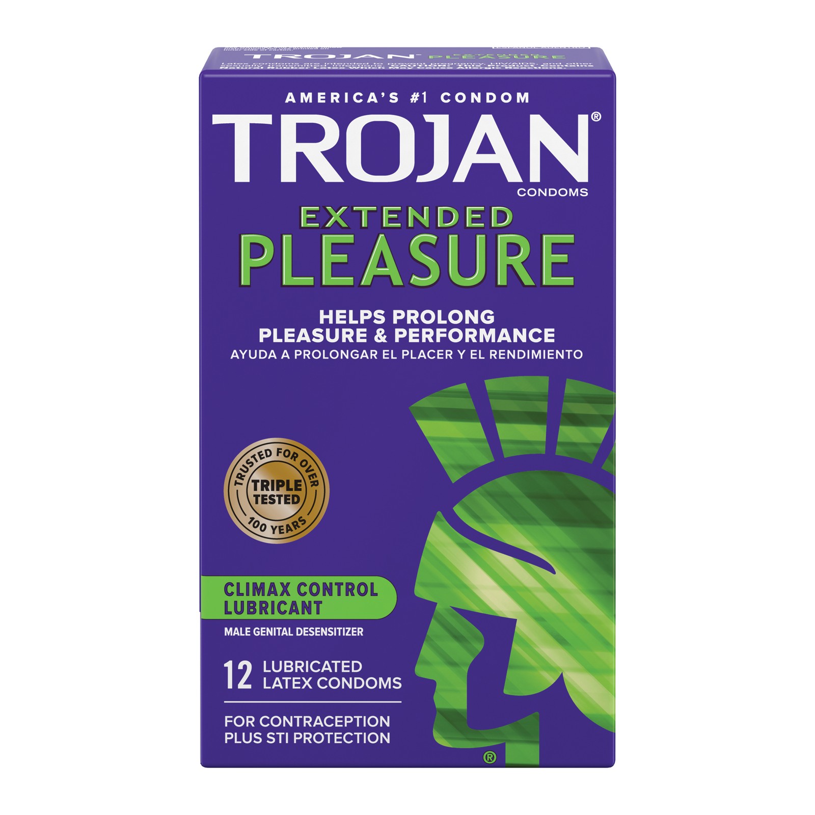 Condones Trojan de Placer Prolongado para Intimidad Duradera