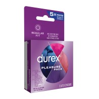 Durex Condom Pleasure Pack Box of 3