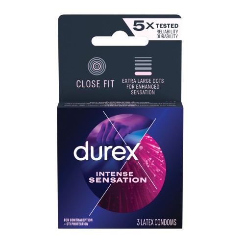 Durex Intense Sensation Condoms Box