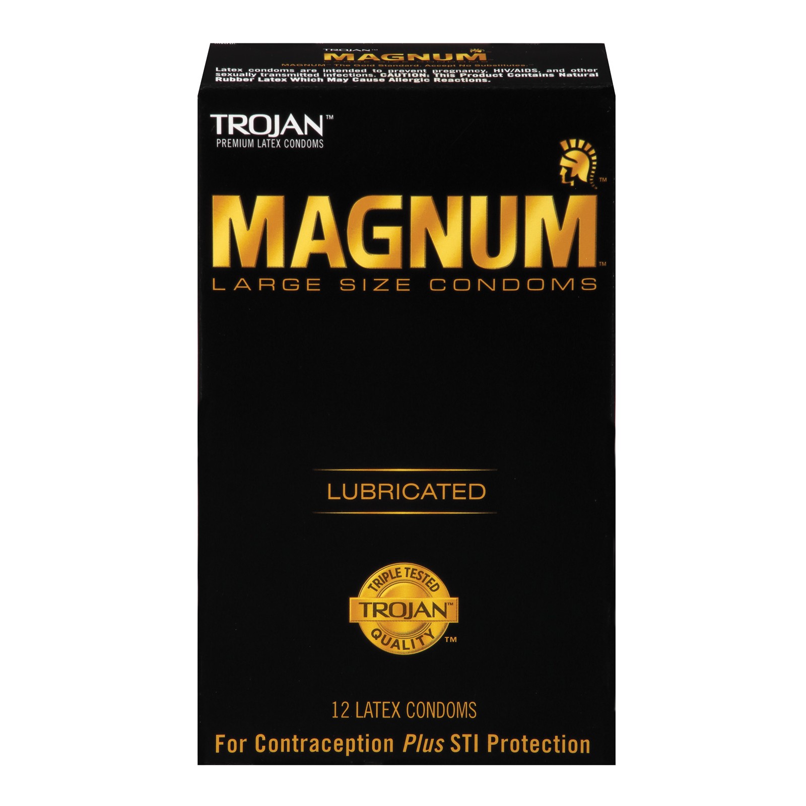 Trojan Magnum Condoms Box of 12