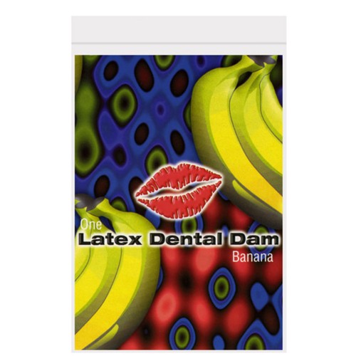 Dama Dental de Latex Trust Sabor Banana