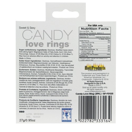 Candy Cock Ring for Added Pleasure