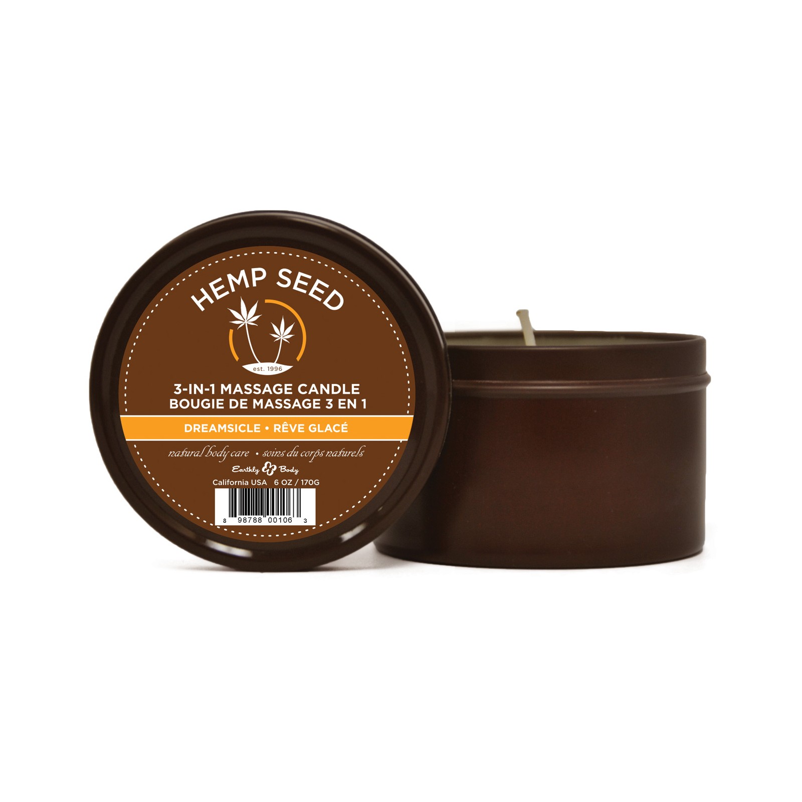 Earthly Body Hemp Massage Candle