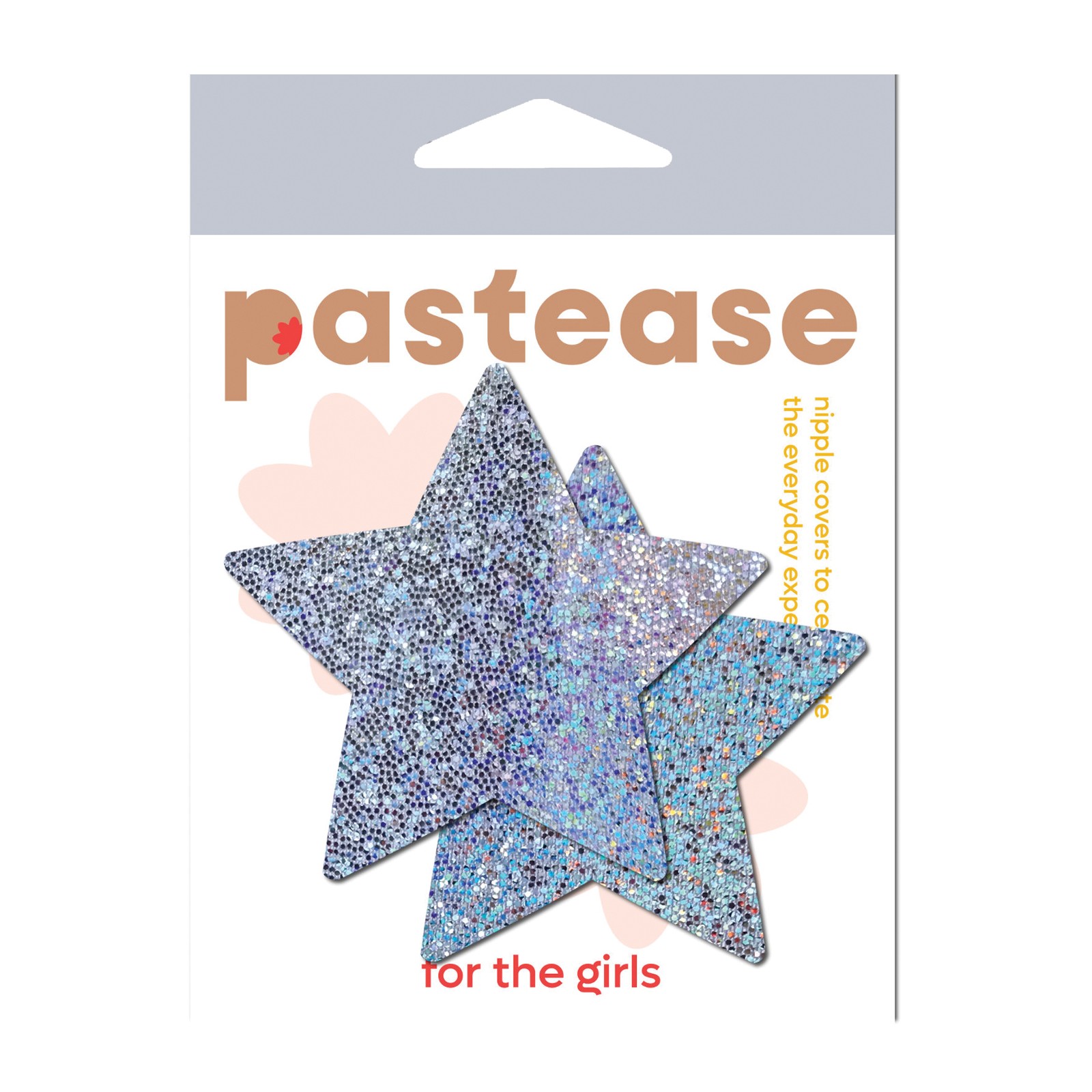 Pastease Premium Glitter Star - Plata O/S