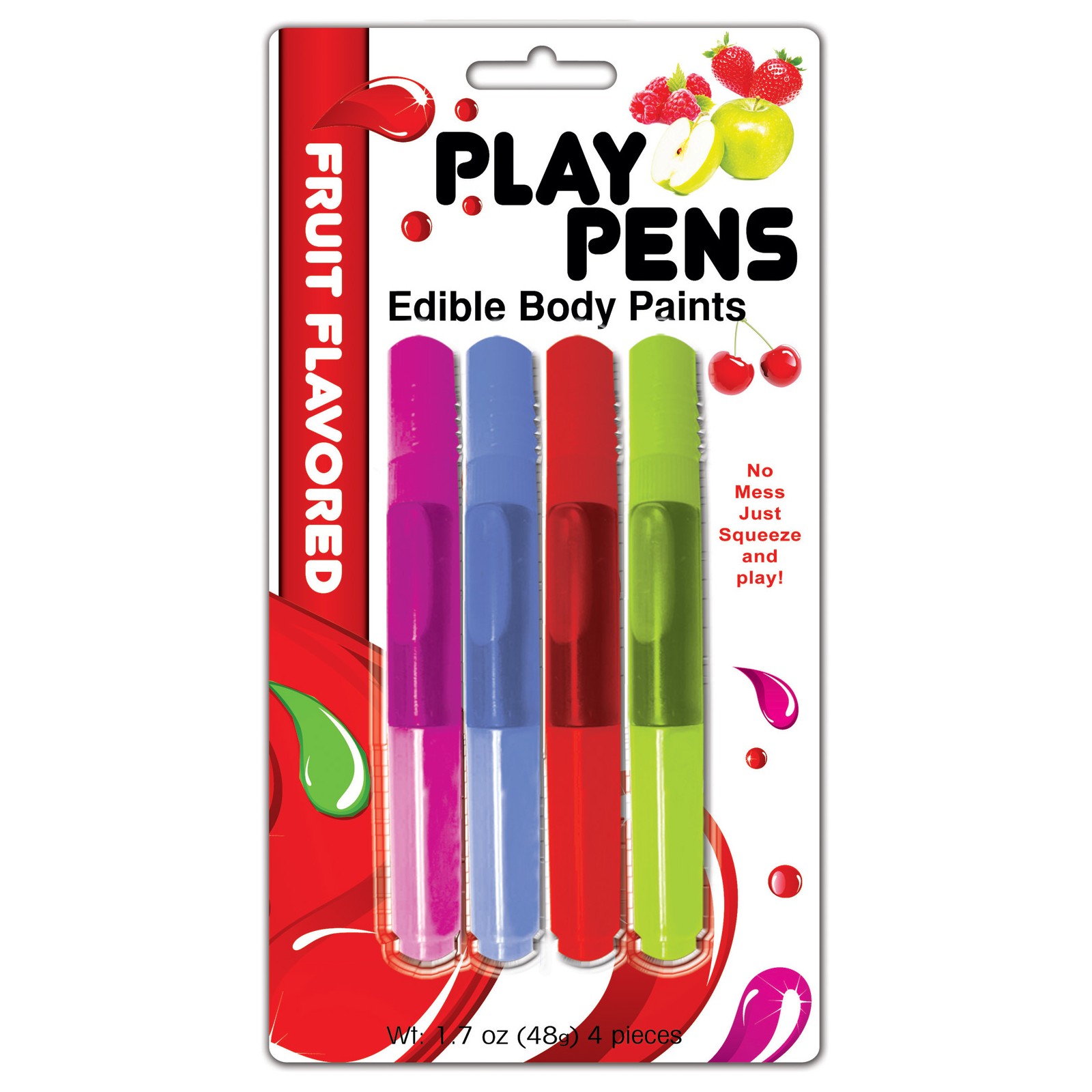 Play Pens Edible Body Paints Multi-Color