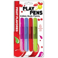 Play Pens Edible Body Paints Multi-Color