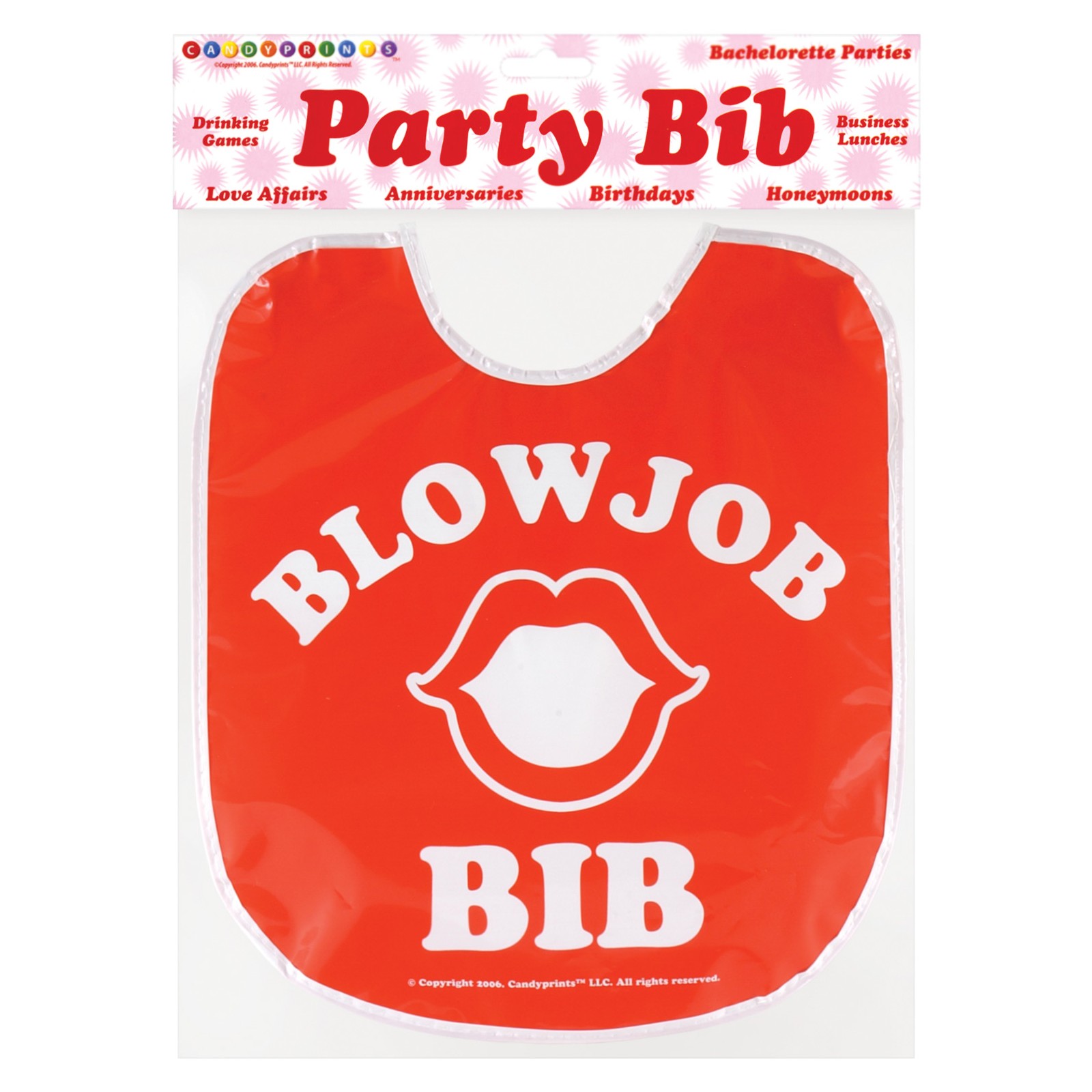 Funny Blow Job Party Bib