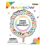 Rainbow Penis Candy Bracelet