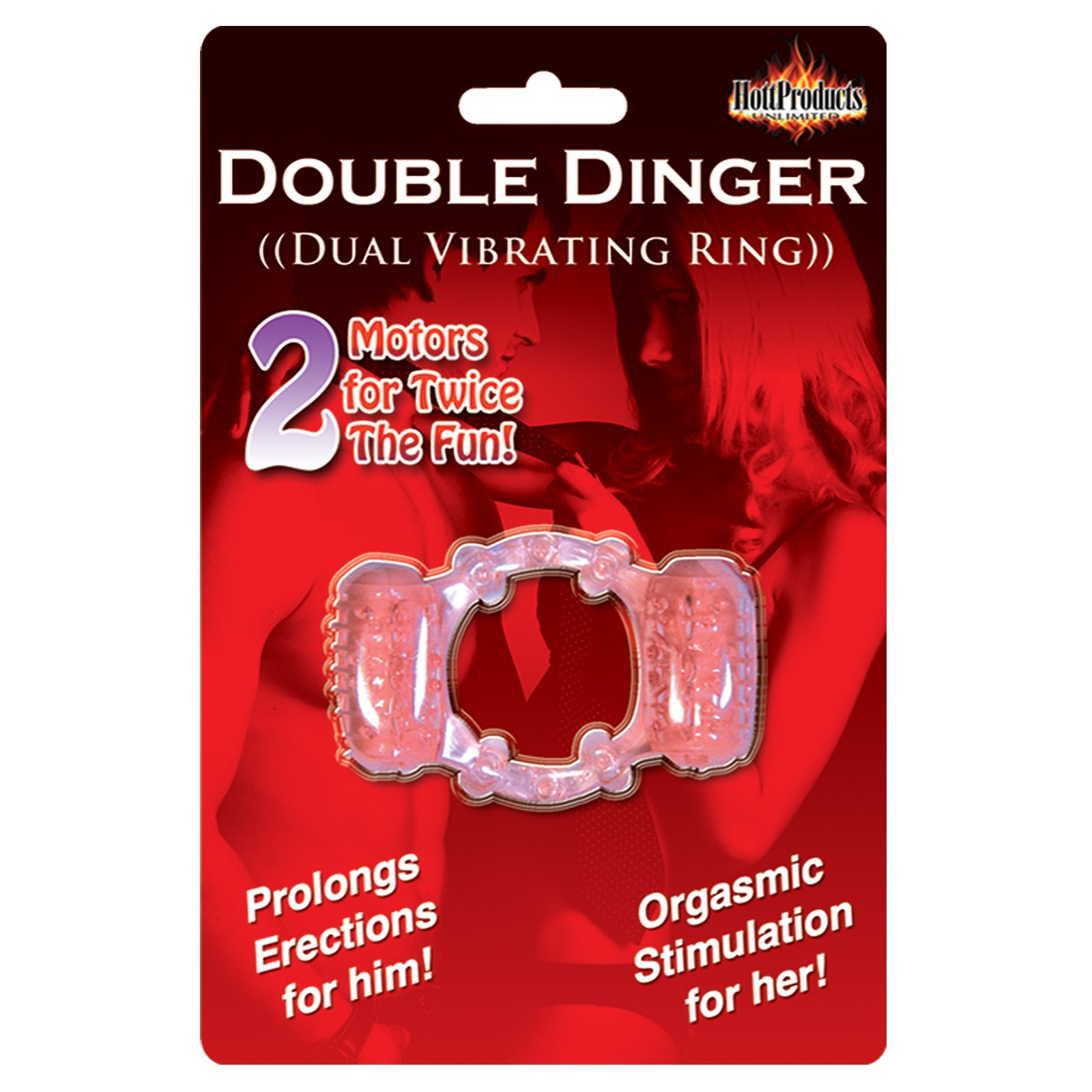 Humm Dinger Double Dinger - Magenta Erection Enhancer