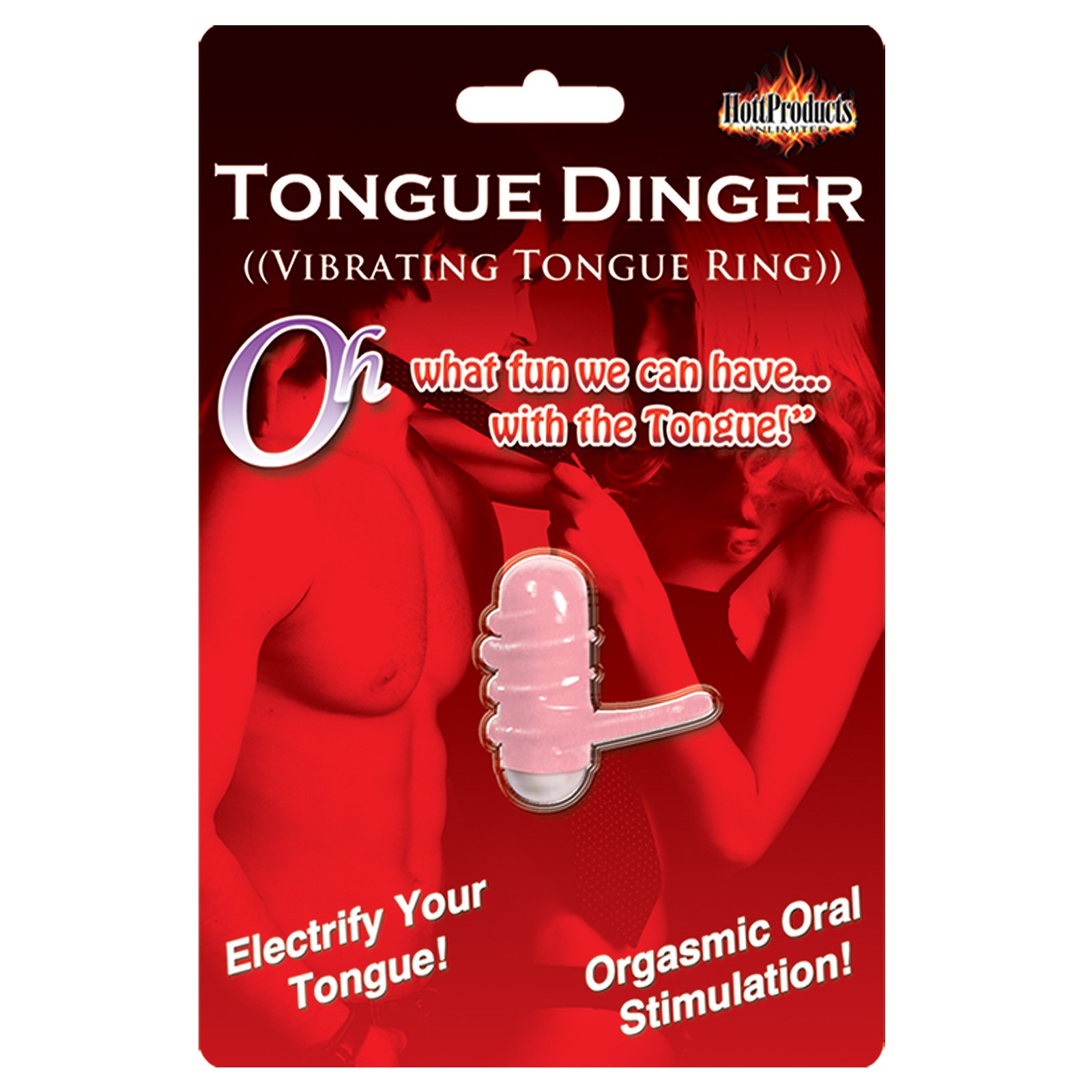 Tongue Dinger - Magenta - Enhance Oral Pleasure