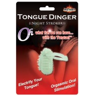 Tongue Dinger Stroker que Brilla en la Oscuridad para Diversión Suprema