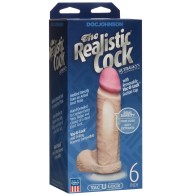 Ultra Realistic 6 Inch Cock with Balls