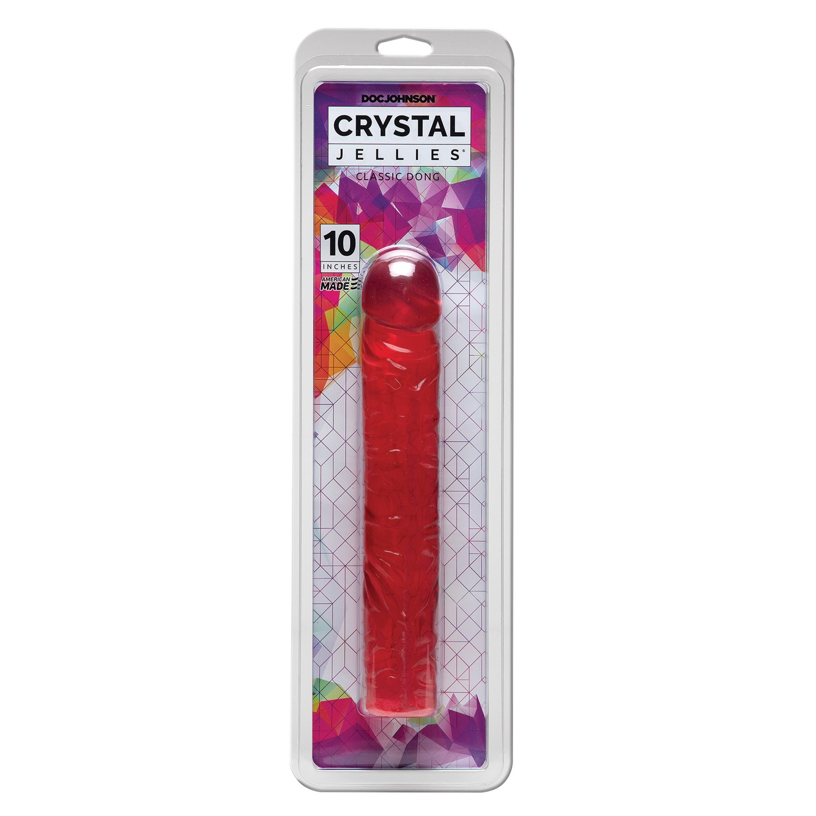 Crystal Jellies 10-Inch Dildo for Realistic Pleasure