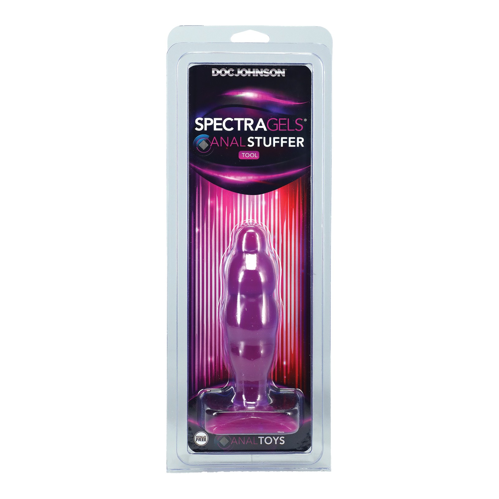 Spectra Gels Anal Stuffer Púrpura