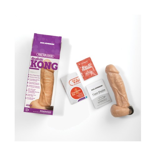 Vac-U-Lock Kong Realistic Dildo for Ultimate Pleasure