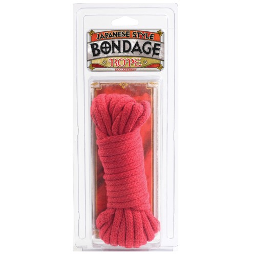 Japanese Bondage Cotton Rope Red