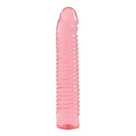 Jelly Ribbed de 7 Pulgadas Rosa - Sunrise