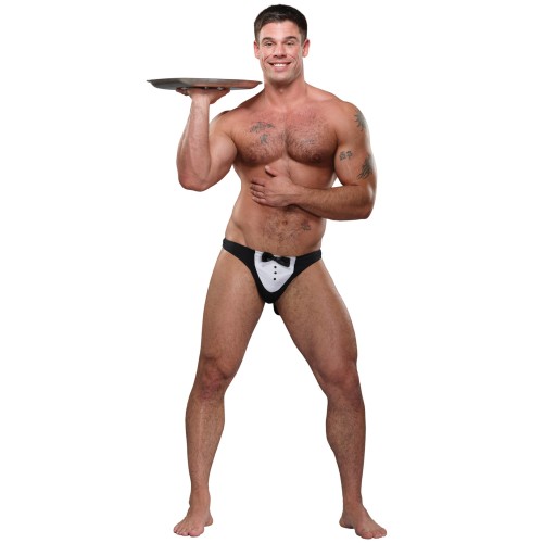 Hot Serving Guy Male Power Thong