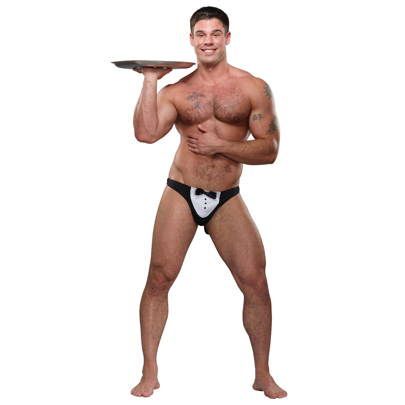 Hot Serving Guy Male Power Thong