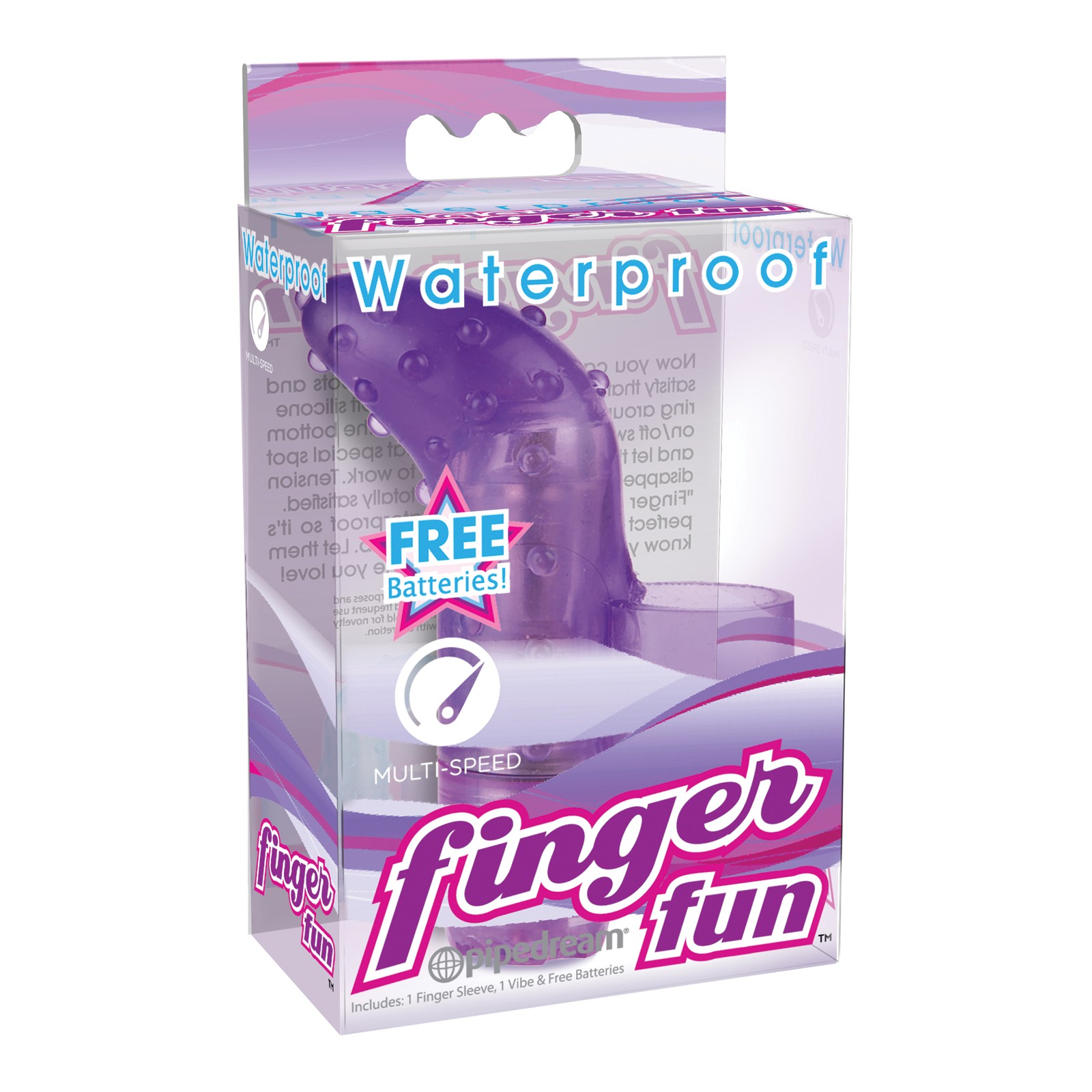 Finger Fun Waterproof Massager for Relaxation