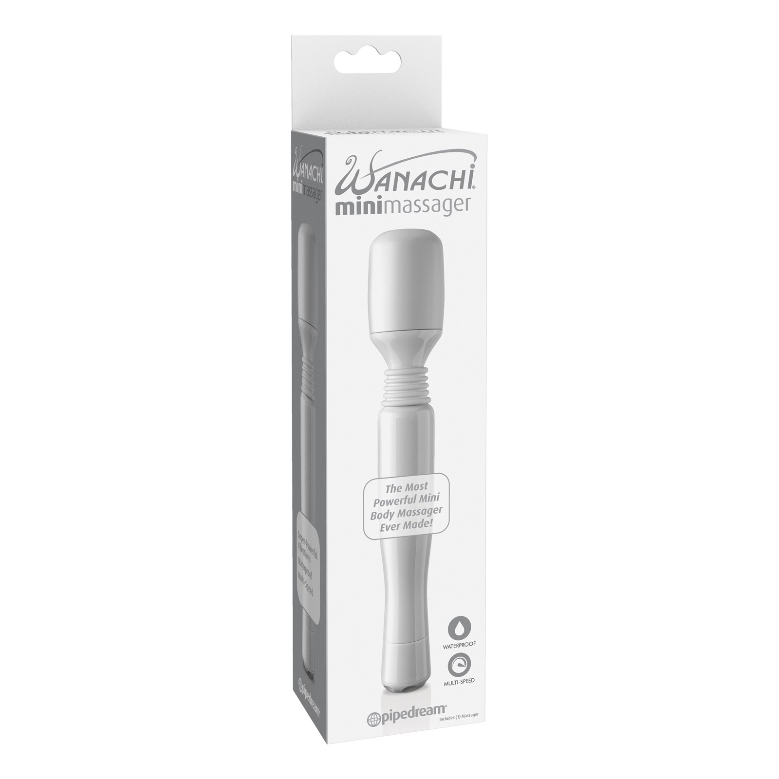 Mini Wanachi Waterproof Massager - White