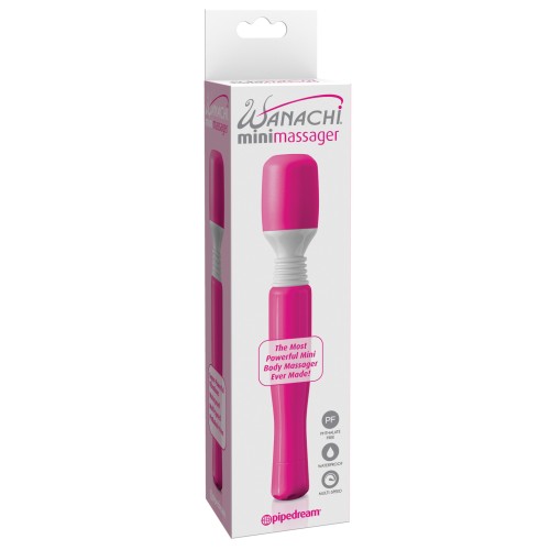 Masajeador Mini Wanachi Impermeable - Rosa