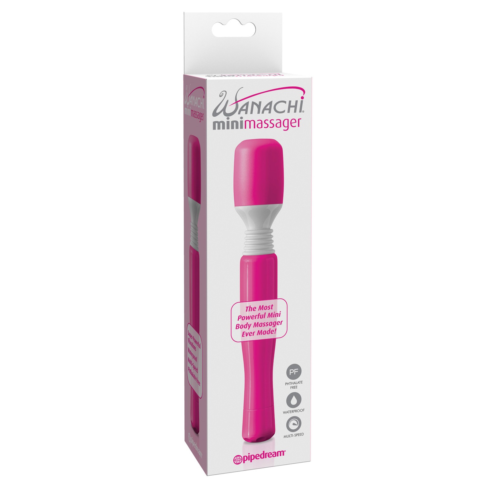 Masajeador Mini Wanachi Impermeable - Rosa