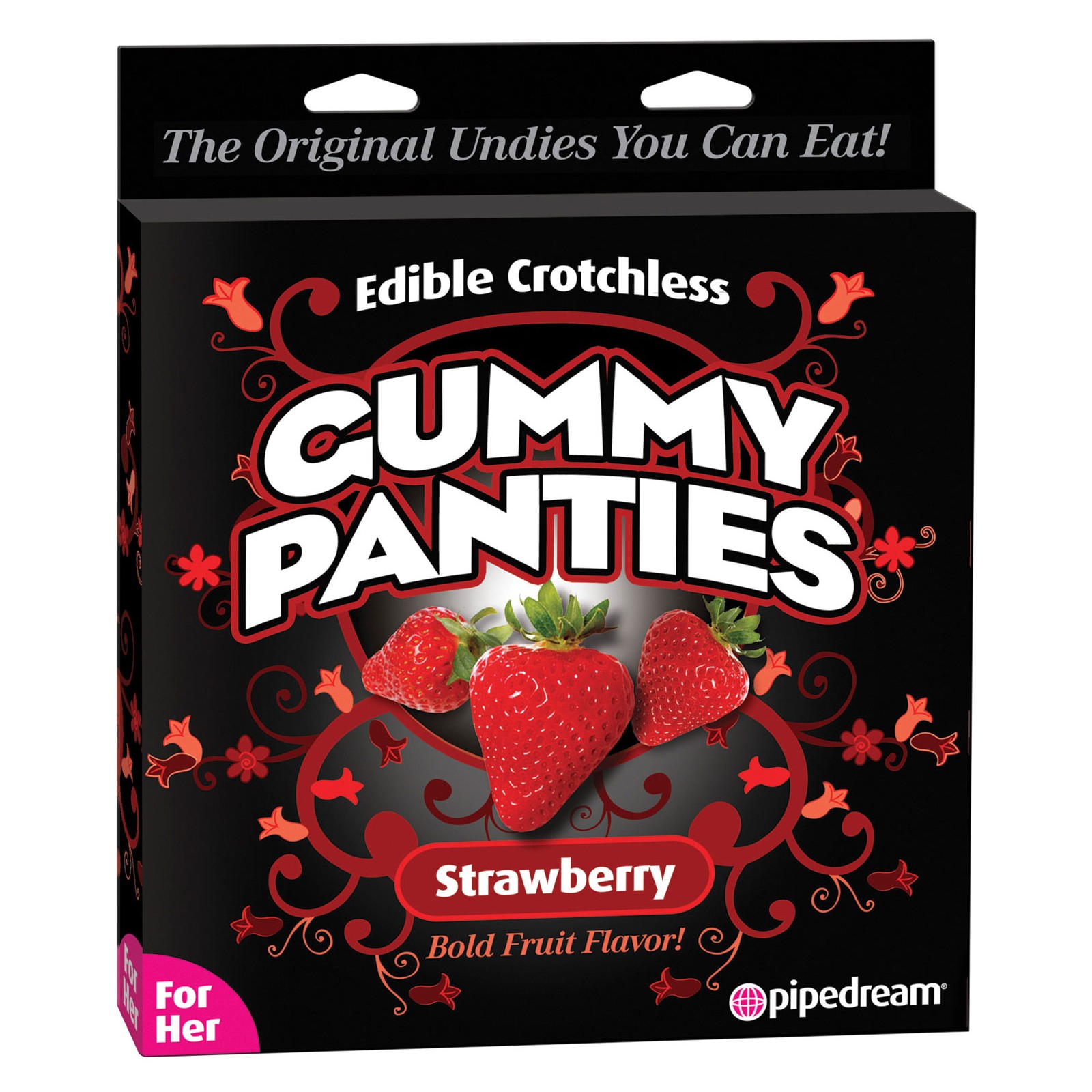 Edible Crotchless Gummy Panty Strawberry