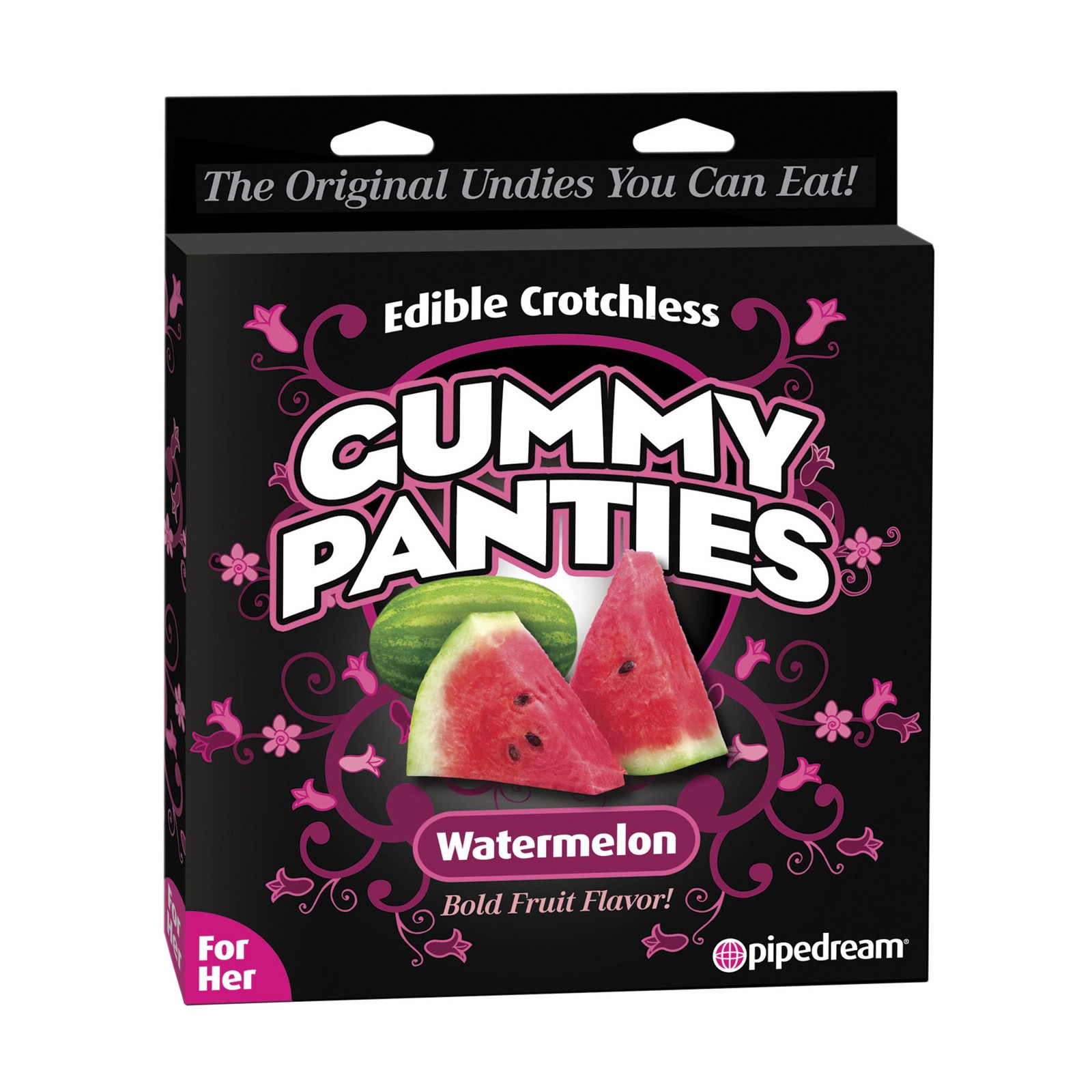 Edible Crotchless Gummy Panty Watermelon Flavor