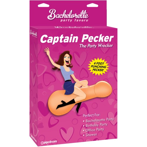 Captain Pecker Inflatable Bachelorette Party Favor