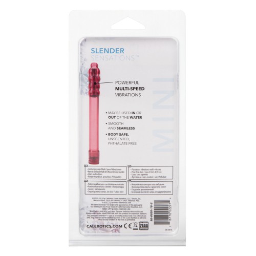 Masajeador Vibrante Slender Sensations Rojo