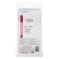 Masajeador Vibrante Slender Sensations Rojo