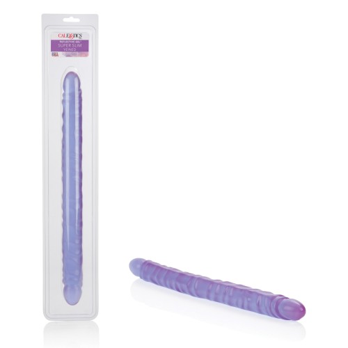 17 Inch Slim Jim Duo Veined Dong for Double Penetration