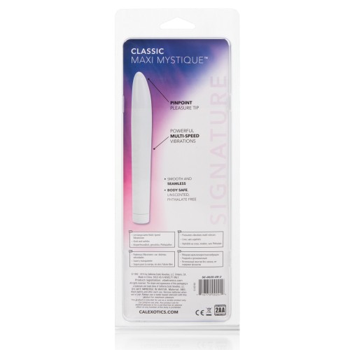 Classic Chic Maxi Mystique Vibrator in White