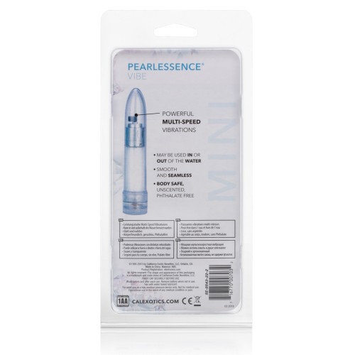 Mini Pearlessence Vibrator 4.5" - Tahoe White