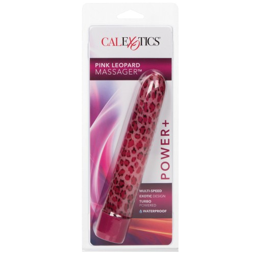 Cal Exotics Pink Leopard Massager - Powerful Vibrator