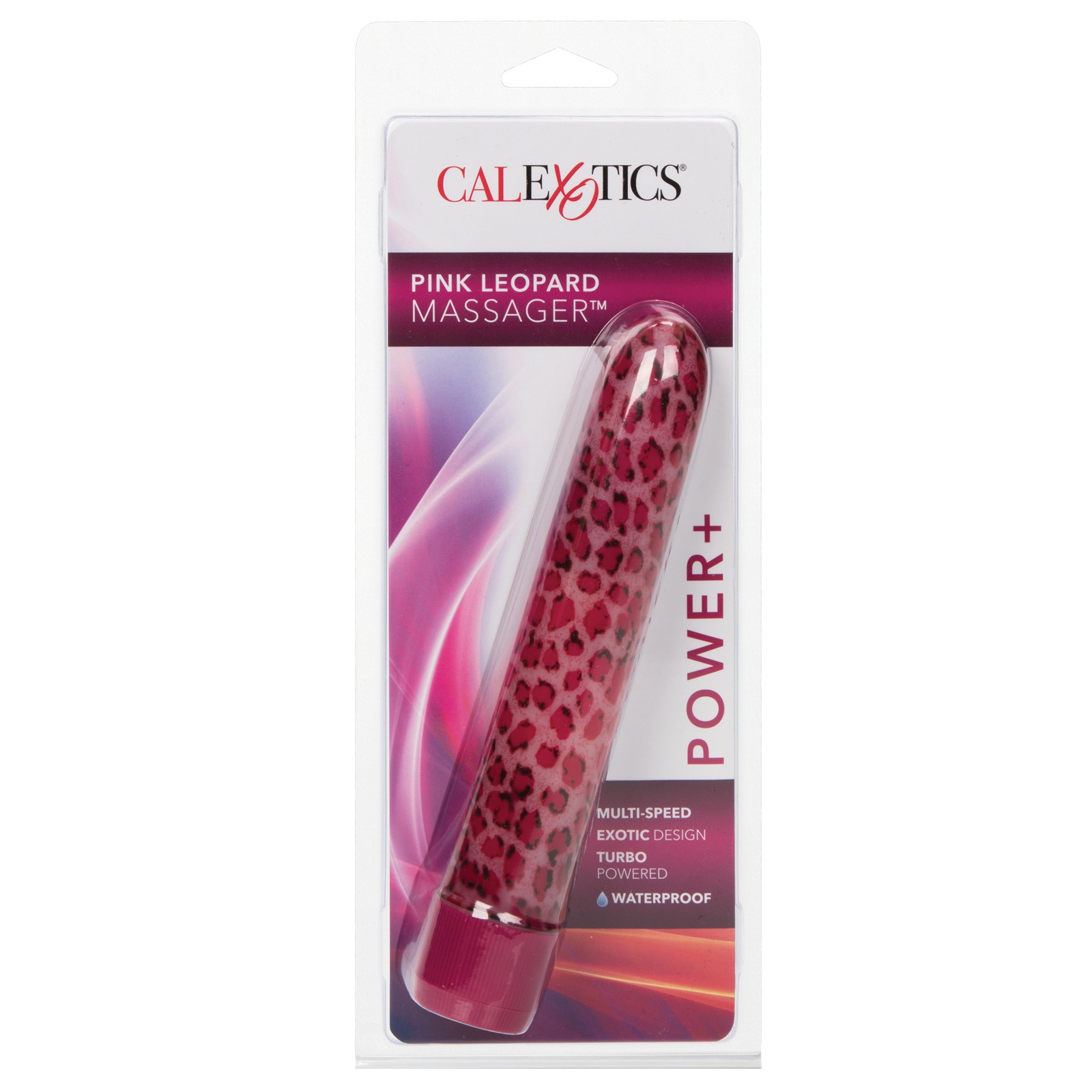 Cal Exotics Pink Leopard Massager - Powerful Vibrator