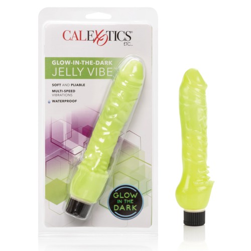 Vibrador Jelly Brillante en la Oscuridad