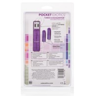 Pocket Exotics Turbo 8 Accelerator Double Bullets Purple